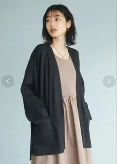 UVカット接触冷感トッパーカーディガン