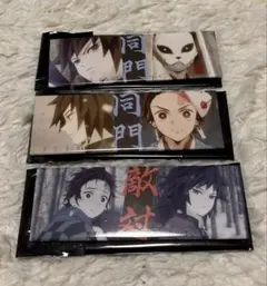 鬼滅の刃　ロング缶バッジ　冨岡義勇　竈門禰豆子 3点セット
