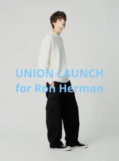 UNION LAUNCH×ロンハーマン別注 ヒッコリー ペインターパンツ - メルカリ
