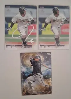 BBM2023 2nd 森友哉 銀箔サイン CROSSMOONカード