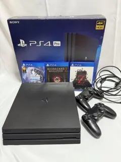 PlayStation4 Pro ジェット・ブラック 1TB CUH-7100…