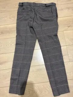 3/25値下げ！【Ｈ&M】スキニーフィット チェック柄パンツ