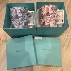 Tiffany & Co. トワイライトデザイン マグカップ 2個セット