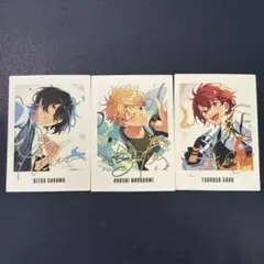 あんスタ　9周年　ぱしゃっつ Knights 朔間凛月 朱桜司 鳴上嵐 3点