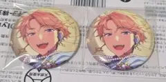 あんさんぶるスターズ 鳴上嵐 ハート缶バッジ 2個セット - メルカリ
