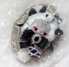 ぬい服 10cm にじぱぺっと ねこ 黒 ハンドメイド