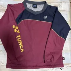 ヨネックス YONEX ジュニア 中綿Vブレーカー アップウエア 140 金