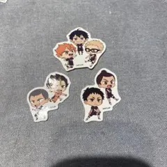 ハイキュー!! ちびキャラ ステッカー 3枚セット