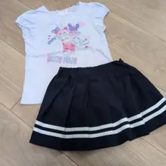 110cm　メゾピアノ　Tシャツ　スカート　セットのサムネイル
