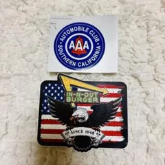 限定非売品 AAA & In n Out ステッカーセット