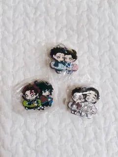 鬼滅の刃　キャラばんちょうこう　ラバーマスコット　狛治　恋雪　慶蔵　義勇　炭治郎