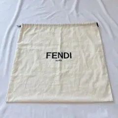 FENDI ロゴ入り巾着袋 アイボリーのサムネイル