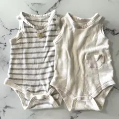 バースデイ　ロンパース肌着　70