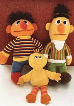 アーニー バート ビッグバード ヴィンテージ ぬいぐるみ レア 希少品