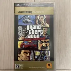 美品グランド・セフト・オート リバティシティストーリーズ PSP ソフト　説明書