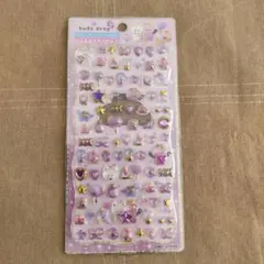 カミオジャパン　ジュエルつきプチドロップシール　パープル
