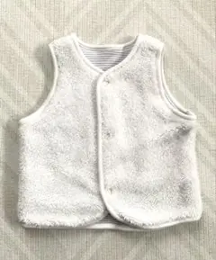 美品 UNIQLO リバーシブル ベスト ボア 防寒