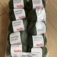 katia UNITED SOCKS ダークグリーン 10玉