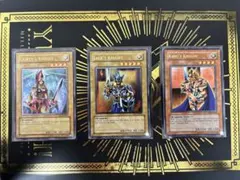 遊戯王　ジャックスナイト　レリーフ　絵札　3枚セット　まとめ　英語 2026年最新】クイーンズナイト レリーフの人気アイテム - メルカリ