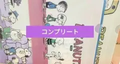 ファミマ PEANUTS スヌーピー A4 クリアファイル 6枚　コンプ