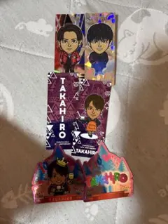 TAKAHIRO 千社札ステッカー 6枚セット