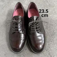 HARUTA ハルタ レースアップ シューズ レザー ローファー 23.5