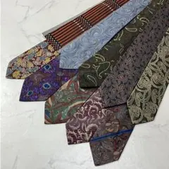 【ネクタイ　柄物　10本セット　古着】