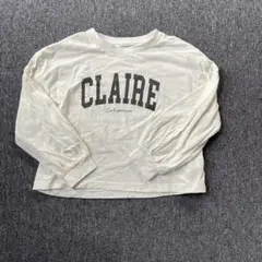 GLOBAL WORK CLAIRE 長袖Tシャツ 140cm