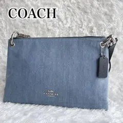 COACH Denim Double Zip Crossbody Bag y2k - メルカリ