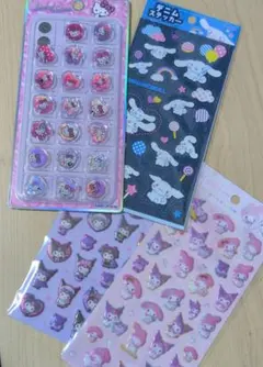 サンリオ　シール　4点セット