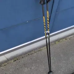 ONE WAYクロスカントリースキー ストック 125 cm 蛍光イエロー - メルカリ