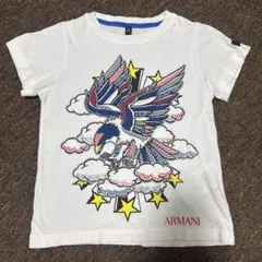 ざ*る様 ARMANI 鷲プリント Tシャツ ホワイトのサムネイル