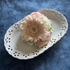 コサージュ　結婚式　卒業式　入学式　発表会　ハンドメイド　髪飾り