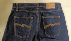 【美品】Nudie Jeans SHARP BENGT ドライデニムのサムネイル