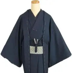 男物 アンサンブル 裄丈７０.５ 適応身長１６８ｃｍ前後位 正絹 12140