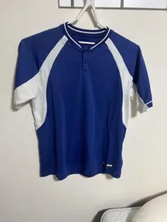 DESCENTE 青　練習着ユニフォーム XO 値下げしています