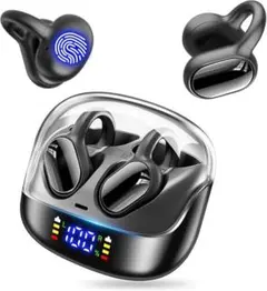 bluetooth ワイヤレスイヤホン Bluetooth5.4 イヤーカフ