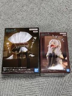 葬送のフリーレン　ティッシュに取り付け！可動フィギュア　うお〜ん　２体セット