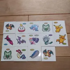 ポケモンパン　シール　14枚セット