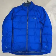 ダウンジャケット 青