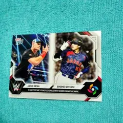 Topps Now 오타니 쇼헤이 & John Cena 협업 카드
