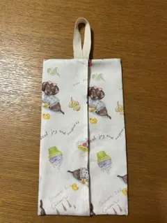 ダックスフンド☆ティッシュケース☆吊り下げ②