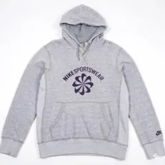 00s ナイキ　NIKE　ヴィンテージ　風車　スウェット　パーカー　Ｍ フーディ