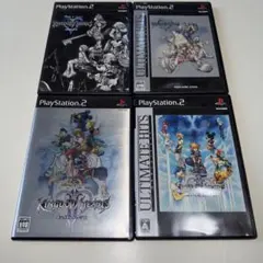PS2 キングダムハーツ 4本セット DISC 1枚欠品