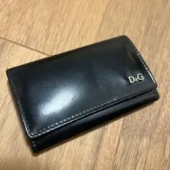 D&G ブラック レザー キーケース