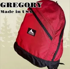USED 希少 旧ロゴ 90’s USA製 グレゴリー リュック 赤 ラフハウス USED 希少 旧ロゴ 90's USA製 グレゴリー リュック 赤