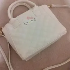 ハローキティ キルト2WAY ミニ トートバッグ