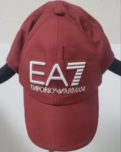EA7 Emporio Armani 赤 ベースボールキャップのサムネイル