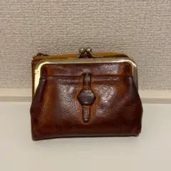 553様専用 土屋鞄 美品 がま口長財布 茶色 - メルカリ