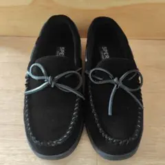 Sperry Top-Sider ブラック モカシン　ボア付き